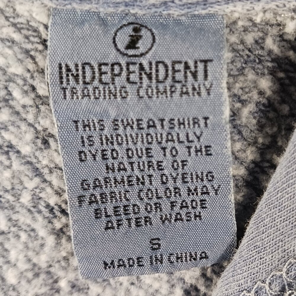 John Mayer Rare Basement Brigade Hooded Sweatshirt Blue/Gray Small, Fairfield CT - Picture 2 of 16